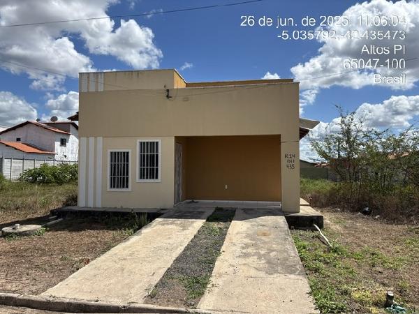 Casa - RES PRIMAVERA II ALTOS PI - leilão extrajudicial - ALTOS PI - lance mínimo R$ 138.176