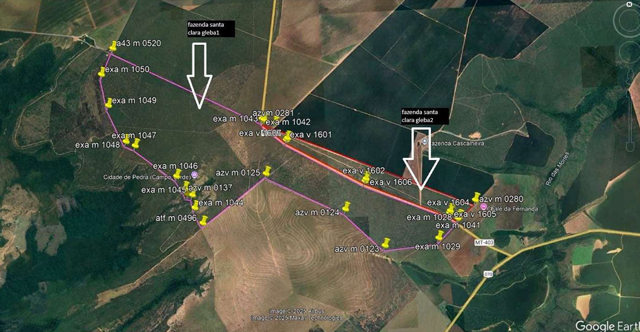 Imagem do imóvel LOTE 2: Área rural com 843,061ha - Zona rural CAMPO VERDE MT