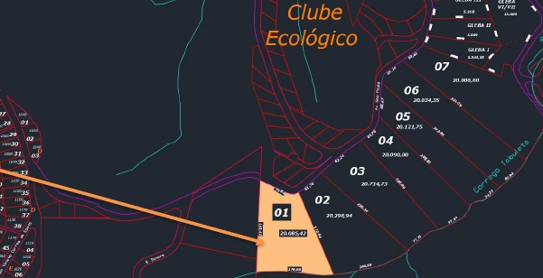 LOTE 2: Chácara com 20.085,42 m² - Alto do Capivari - (02), localizado em Campos Do Jordão - SP
