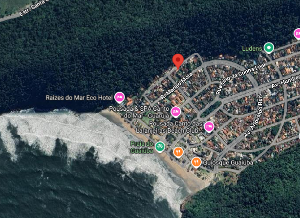 LOTE 1: Direitos sobre a casa com 134,63m² - Jardim Guaiúba - (02) GUARUJÁ SP, localizado em Guarujá - SP