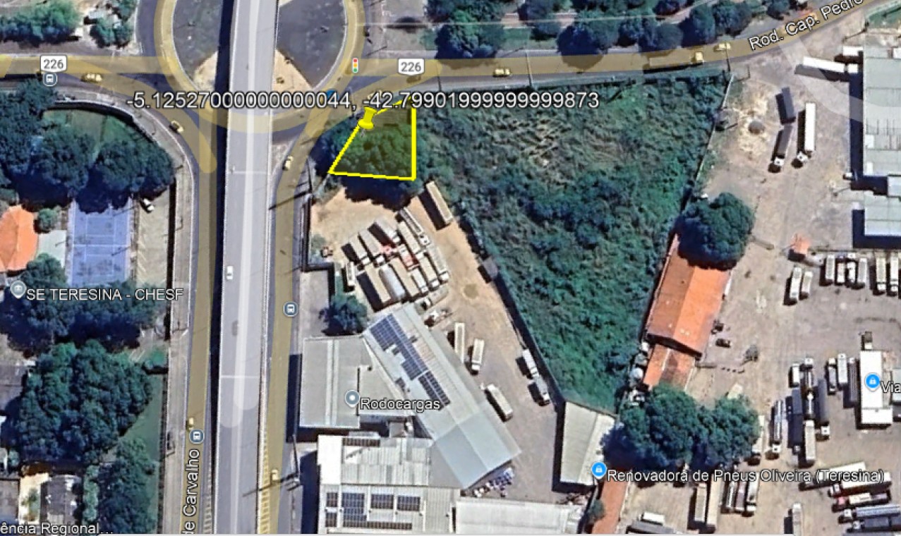 Terreno com 505,79 m² - Triunfo TERESINA PI - TERESINA PI - lance mínimo R$ 298.860