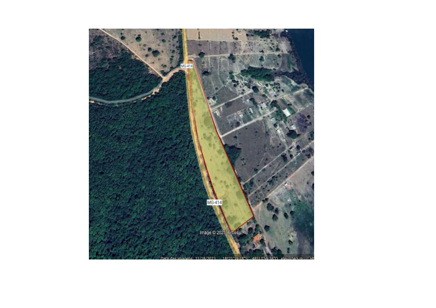LOTE 1: Gleba de Terras com 2,1780ha - Distrito de Amanhece ARAGUARI MG, localizado em Araguari - MG