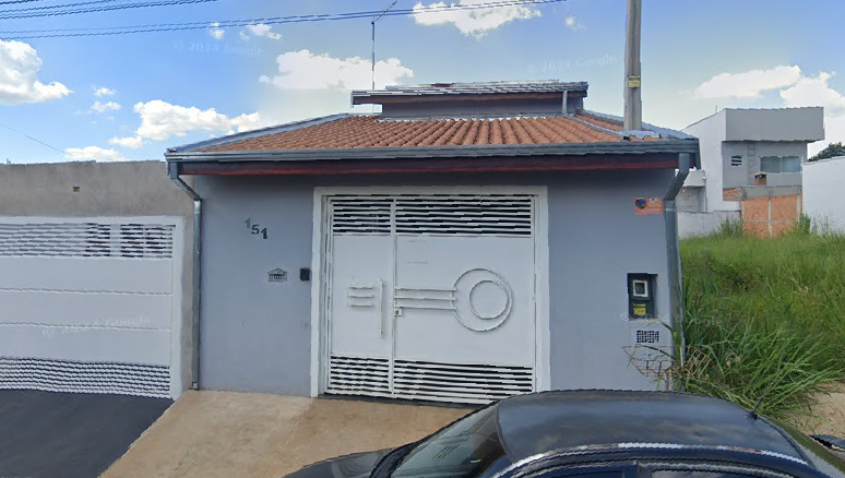 LOTE 13: Casa com 78,60 - Loteamento Residencial Souza Queiroz COSMÓPOLIS SP