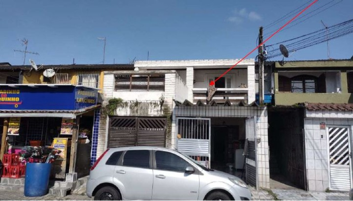 Imagem do imóvel LOTE 1: Direitos sobre casa com 48,15m² – Res. Tancredo Neves - (02) SÃO VICENTE SP