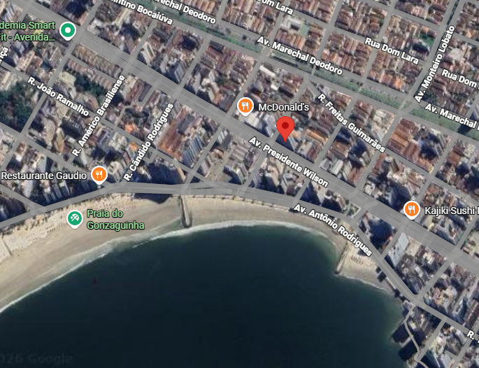 LOTE 1: Direitos sobre apto com 26,79m² - Itararé - (02) SÃO VICENTE SP, localizado em São Vicente - SP