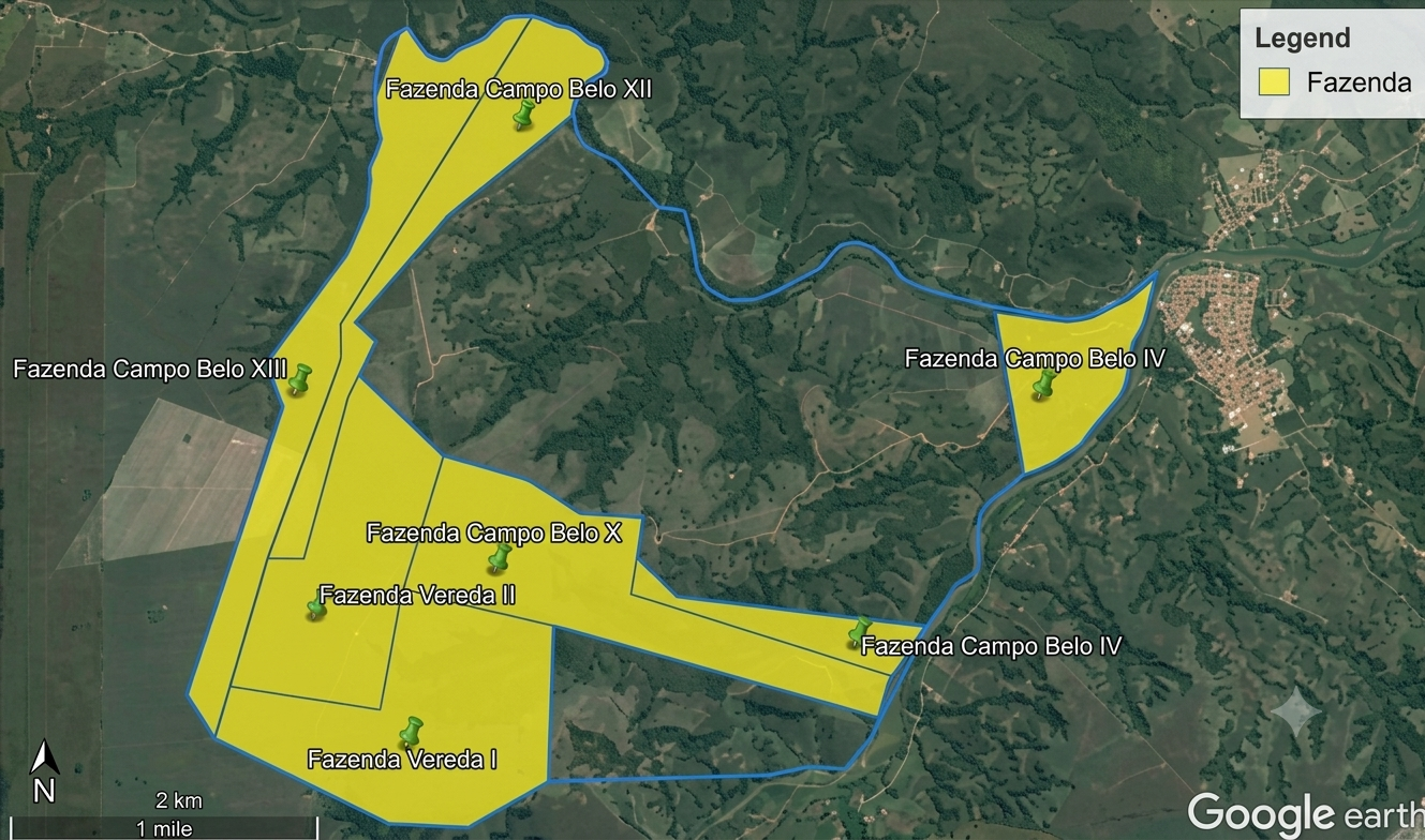 Imagem do imóvel LOTE 2: Área rural (Matr 909) com 1.113,0028 hectares - (02) BENEDITO LEITE MA