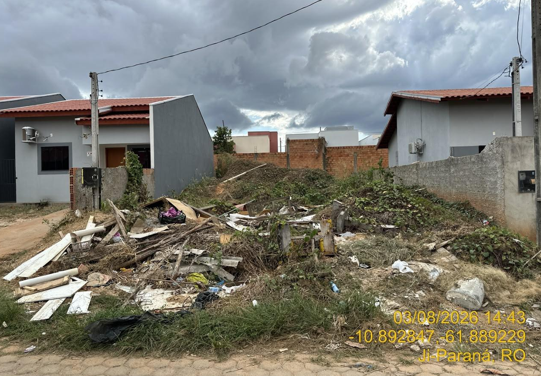 LOTE 4: Terreno com 200,00 m² - Parque Brasil II JI-PARANÁ RO, localizado em Ji-paraná - RO, bairro Parque Brasil Ii