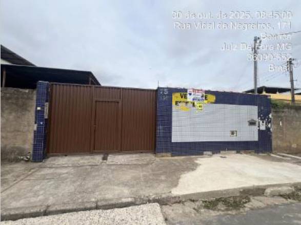 Imagem do imóvel LOTE 15: Galpão com 237,96 m² - Benfica JUIZ DE FORA MG