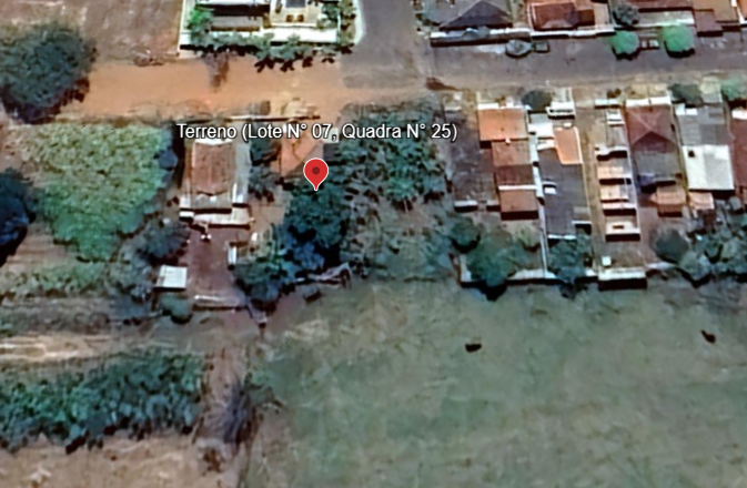 Terreno (LT N° 07, QD N°25) com 480,00 m² - Vila Renno LUCÉLIA SP - leilão judicial - LUCÉLIA SP - lance mínimo R$ 131.021