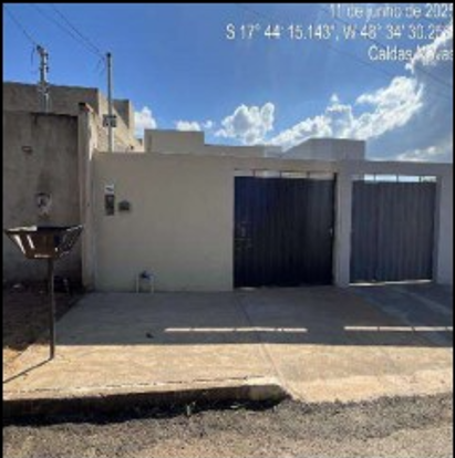 Casa - RESIDENCIAL RECANTO DE CALDAS CALDAS NOVAS GO - leilão extrajudicial - CALDAS NOVAS GO - lance mínimo R$ 192.888