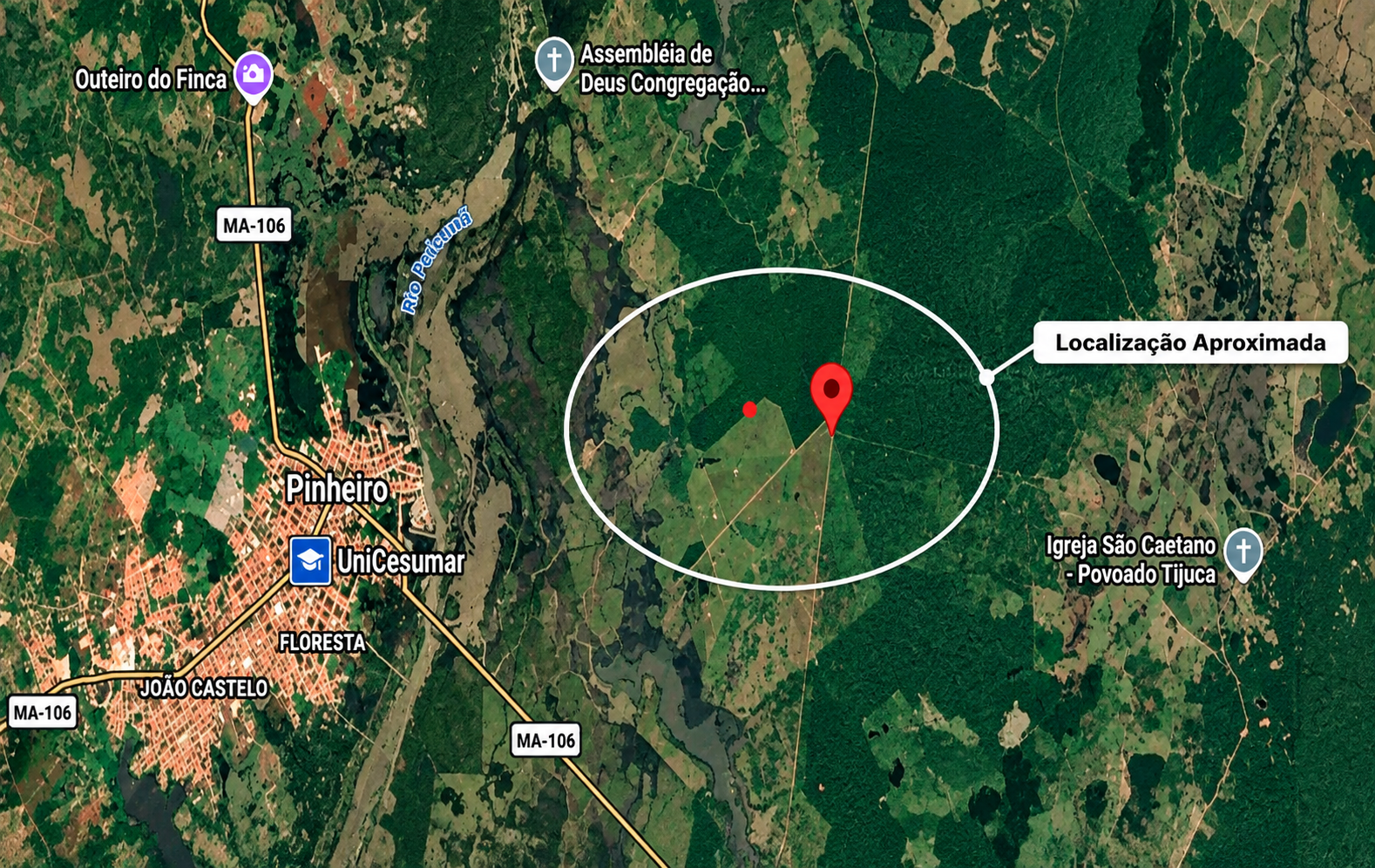 Lote 1: fazenda sapucaia com 82.02,48 hectares peri mirim ma
