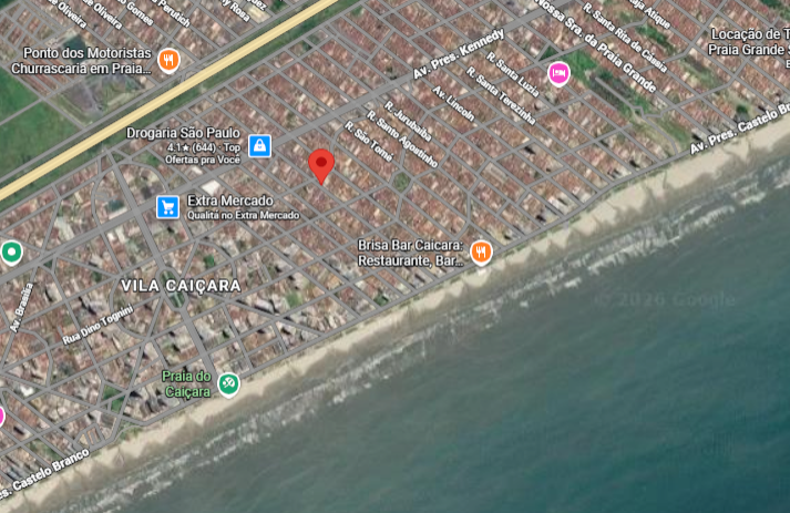LOTE 6: Casa com 65,45 m² - Caiçara PRAIA GRANDE SP, localizado em Praia Grande - SP