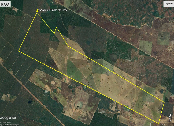 Imagem do imóvel LOTE 1: 3 imóveis rurais com total de 621,4857 ha SÍTIO DO MATO BA