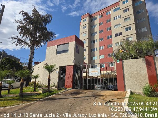 Apartamento - VILA JURACY LUZIÂNIA GO - leilão extrajudicial - LUZIÂNIA GO - lance mínimo R$ 154.000