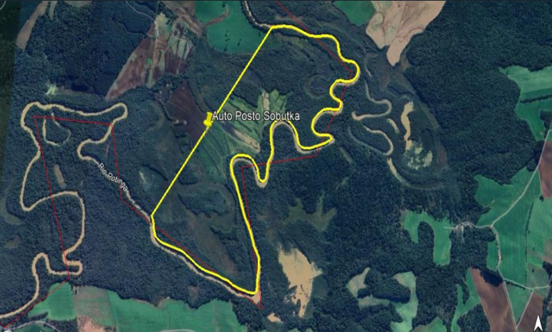 Área Rural com 1.032.372,00 m² - Zona Rural RIO AZUL PR - leilão extrajudicial - RIO AZUL PR - lance mínimo R$ 2.050.000