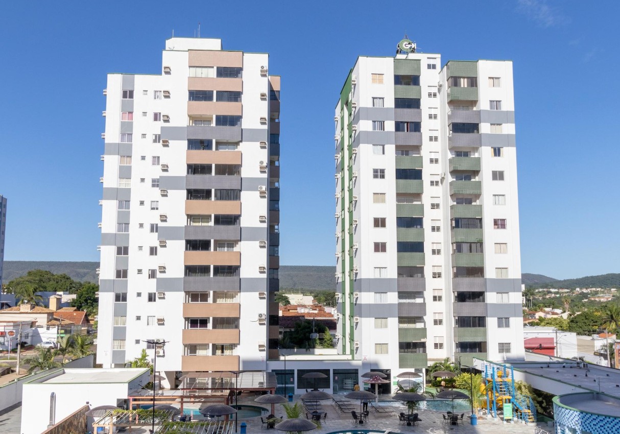 Apartamento com 65,96 m² - Setor Oeste CALDAS NOVAS GO - leilão extrajudicial - CALDAS NOVAS GO - lance mínimo R$ 341.944