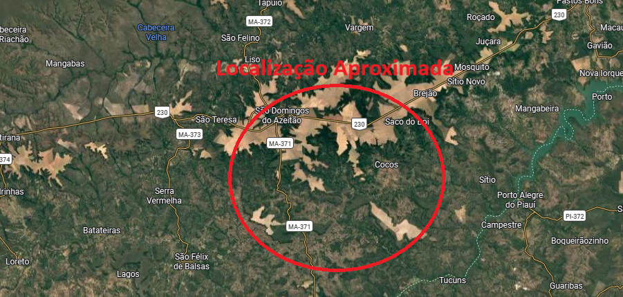 Imagem do imóvel LOTE 1: Área de terras com 658,6729ha - Zona rural BENEDITO LEITE MA