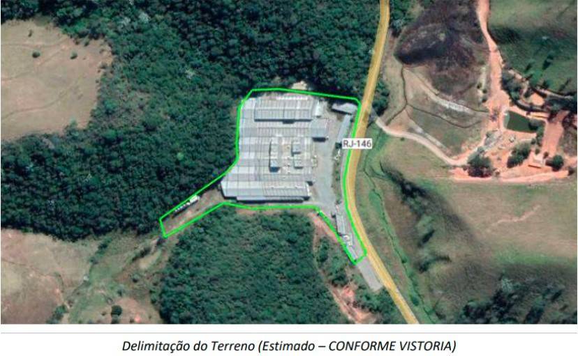 LOTE 6: Galpão, Padrão, 0 vaga(s) de garagem BOM JARDIM RJ, localizado em Bom Jardim - RJ, bairro Corrego de Santo Antonio