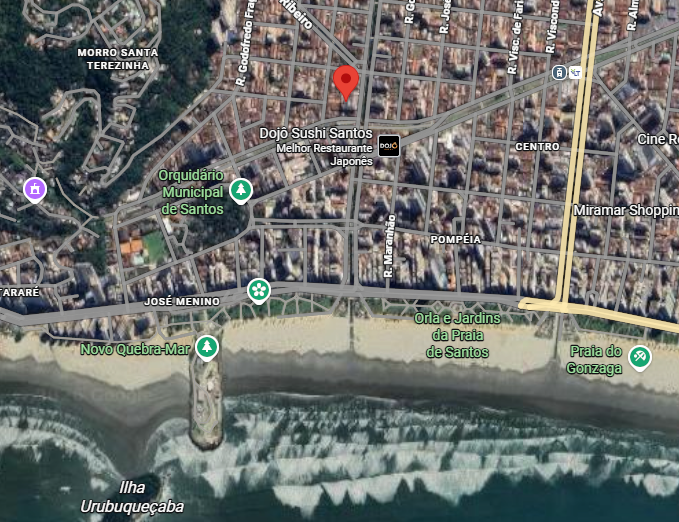 LOTE 1: Direitos sobre apartamento com 111,31m² - Marapé - (02) SANTOS SP, localizado em Santos - SP, bairro Marapé
