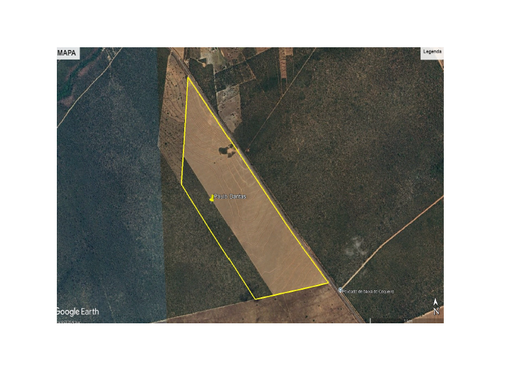 LOTE 2: Área Rural com 201,3959ha - Zona Rural SÃO DESIDÉRIO BA, localizado em São Desidério - BA