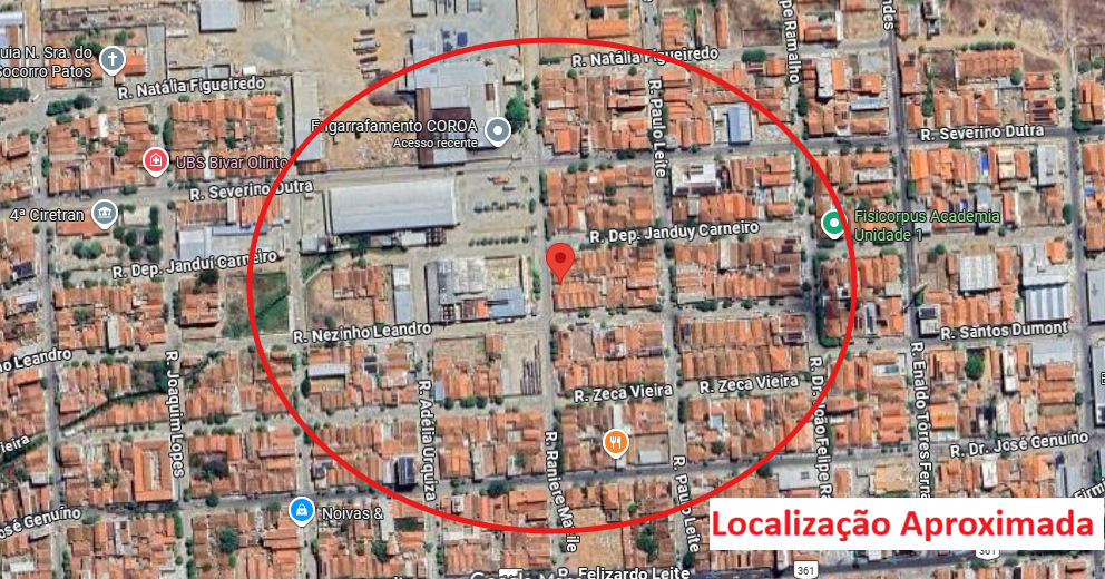 Lote 1: imóvel com 669m² - liberdade patos pb