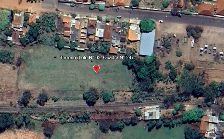 Terreno (LT N° 03, QD N°24) com 450,00 m² - Vila Renno LUCÉLIA SP - leilão judicial - LUCÉLIA SP - lance mínimo R$ 122.832